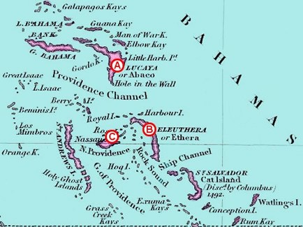 Bahamas Islands 17th Century